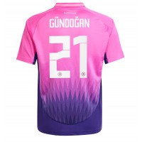 Maglia Calcio Germania Ilkay Gundogan #21 Seconda Divisa Europei 2024 Manica Corta